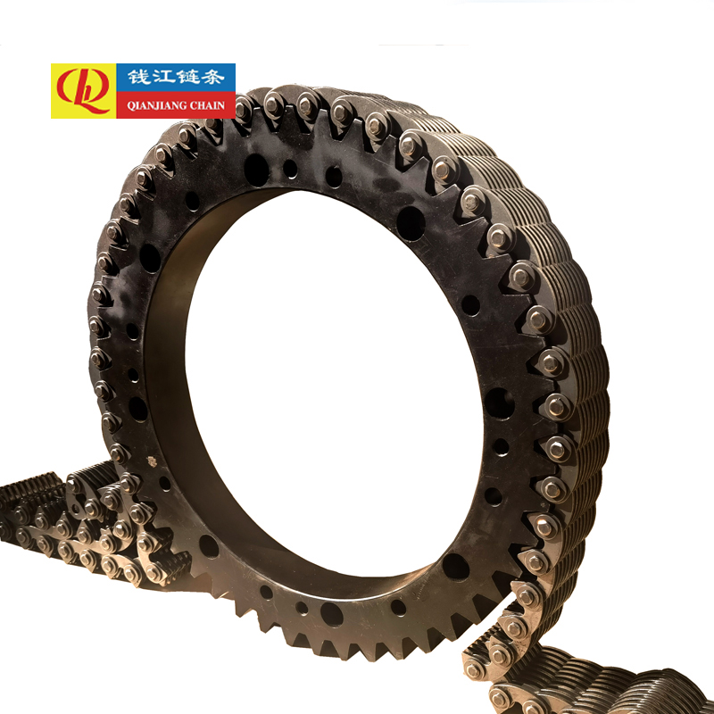 Flankekontakt lydløse kjeder