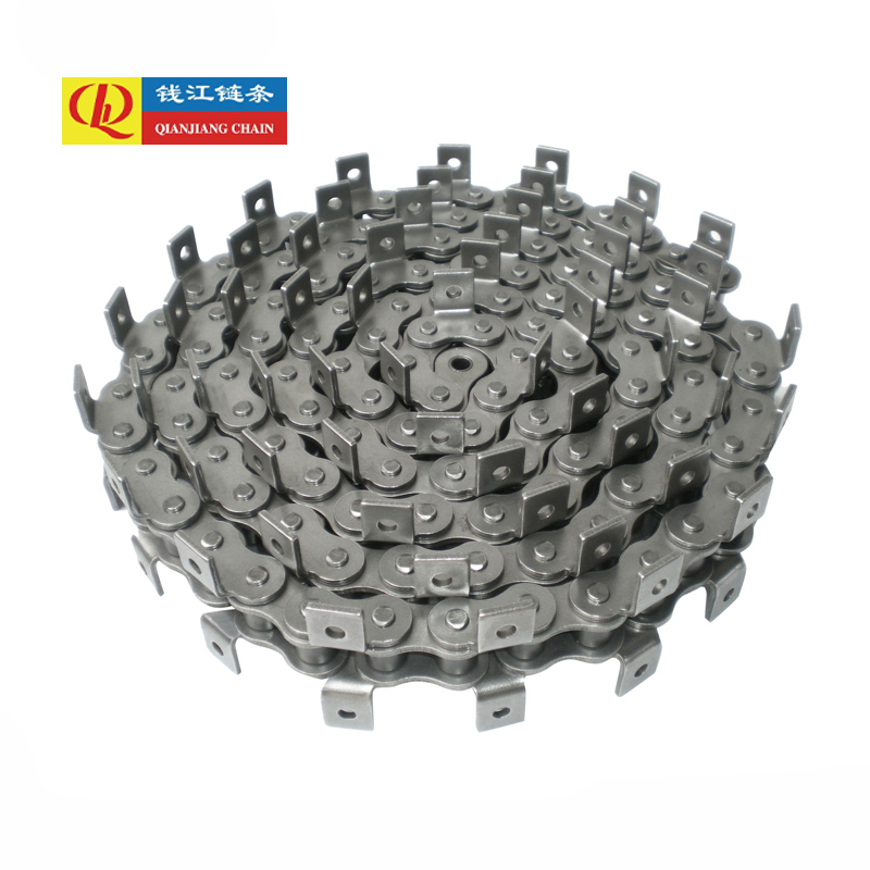 Vedlegg for transportbånd med kort stigning