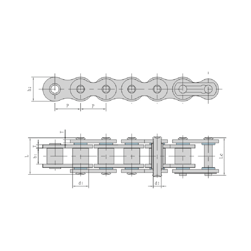 Mekanisk transmisjon forseglede kjeder