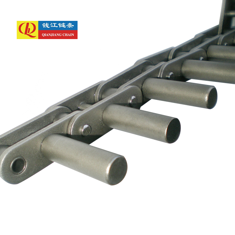 Transportørkjeder med dobbel pitch med forlengede pinner